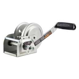 Curt Hand-Crank Brake Winch, 1,000 lbs, 4.2:1 Gear Ratio, 7" Handle - 29610