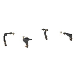 Curt Semi-Custom 5th Wheel Brackets, Select Dodge, Ram 1500 - 16306