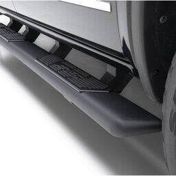 AscentStep 5-1/2" x 75" Black Steel Running Boards, Select Dodge Durango