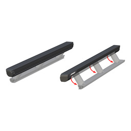 ActionTrac 83.6" Powered Running Boards (No Brackets)