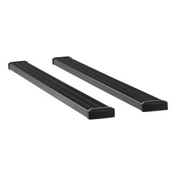 Grip Step 7" x 98" Black Aluminum Running Boards, Select Ford Transit