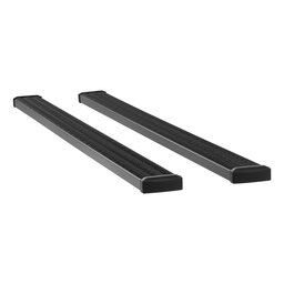 Grip Step 7" x 114" Black Aluminum Running Boards, Select Express, Savana