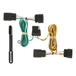 Custom Wiring Harness, 4-Way Flat Output, Select Chevrolet Equinox, GMC Terrain