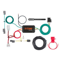 Curt Custom Wiring Harness, 4-Way Flat Output, Select Acura ILX -56269