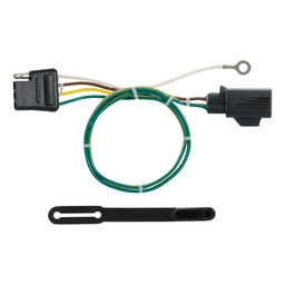 Curt Custom Wiring Connector, 4-Way Flat Output, Select Land Rover Range Rover, Sport - 56293