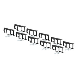 Easy-Mount Wiring Brackets for 4 or 5-Flat & 6 or 7-Round (2" Receiver, 10-Pack)