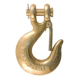 Curt 5/16" Safety Latch Clevis Hook (18,000 lbs, 5/16" Pin) - 81950