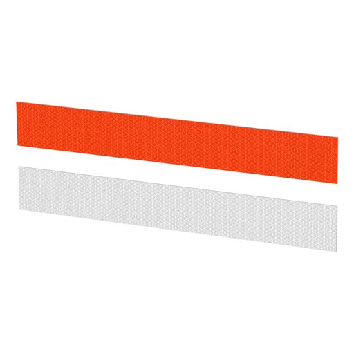 LUVERNE 15" Reflective Red & White Conspicuity Tape - 2090618