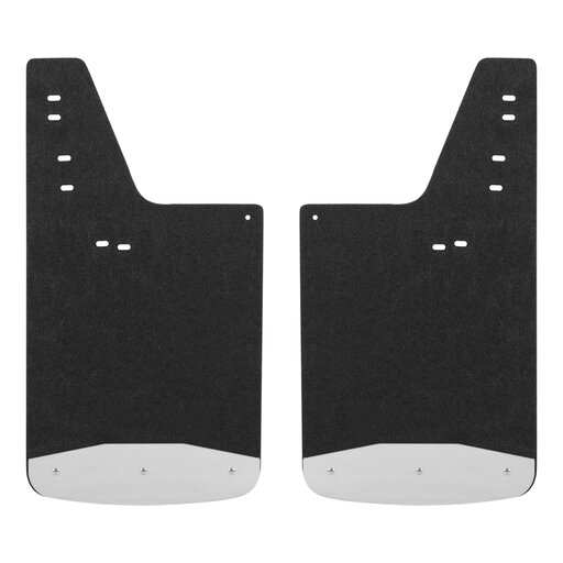 LUVERNE Front or Rear 12" x 23" Rubber Mud Guards, Select Ford Super Duty (2 Flaps) - 251123