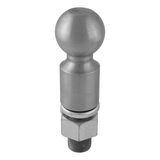 2-5/16" Trailer Ball (1-1/4" x 2-5/8" Shank, 2" Rise, 25,000 lbs., Raw Steel)