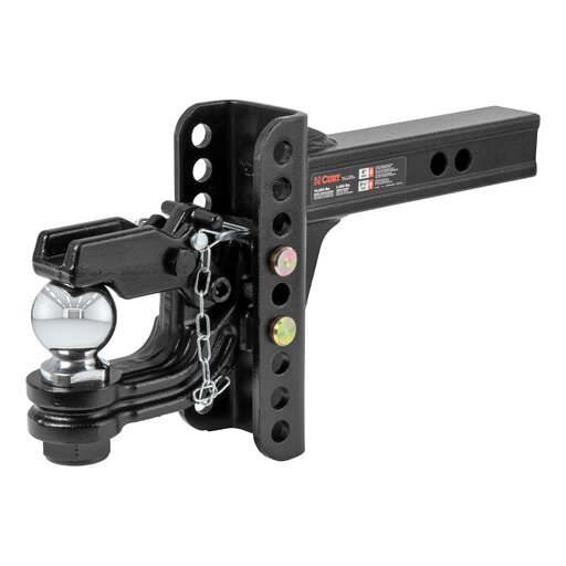 Adjustable Channel Mount with 2-5/16" Ball & Pintle (2" Shank, 13,000 lbs.)