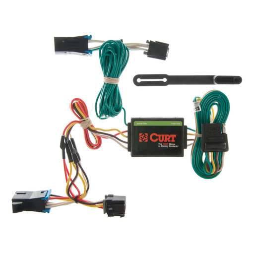 Custom Wiring, 4-Way Flat, Select Chevrolet Express, GMC Savana 1500, 2500, 3500