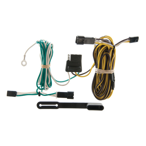 Custom Wiring, 4-Way Flat, Select Chevy G10, G20, G30, GMC G1500, G2500, G3500