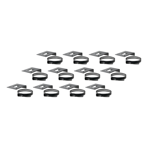 Curt Connector Bracket Mounts for 4, 5 and 6-Way Brackets (12-Pack) - 57203