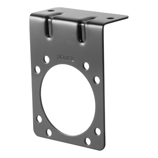 Curt Connector Mounting Bracket for 7-Way RV Blade (Black) - 58290